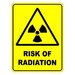 Risk Of Radiation Sign